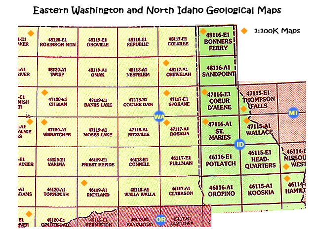 100k Quadrangle Index Map